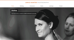 Desktop Screenshot of jamiehunterphotography.com